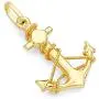 14k REAL Yellow Gold Anchor Charm Pendant - 2 Different Size Available 14k REAL Yellow Gold Anchor Charm Pendant - 2 Different Size Available