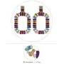 Colorful Rhinestone Square Hoop Earrings Hollow Circle Crystal Earrings Dangle for Women Girls Jewelry Gifts(01) Colorful Rhinestone Square Hoop Earrings Hollow Circle Crystal Earrings Dangle for Women Girls Jewelry Gifts(01)