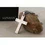 HZMAN Mens Stainless Steel Jesus Christ Crucifix Cross Lords Prayer Pendant Necklace HZMAN Mens Stainless Steel Jesus Christ Crucifix Cross Lords Prayer Pendant Necklace