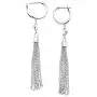 Silpada Cosmos Tassel Drop Earrings with Cubic Zirconia in Sterling Silver Silpada Cosmos Tassel Drop Earrings with Cubic Zirconia in Sterling Silver