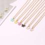 FUTIMELY Butterfly Hoop Earring Pendant Necklace,Acrylic Animal Butterfly Necklace Huggie Drop Earrings Set,Simple Charm Colour Suit for Women Teens Girls