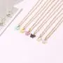 FUTIMELY Butterfly Hoop Earring Pendant Necklace,Acrylic Animal Butterfly Necklace Huggie Drop Earrings Set,Simple Charm Colour Suit for Women Teens Girls