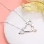 DAOCHONG Two-Tone 925 Sterling Silver Devil Heart with Wings Pendant Necklace for Women Girls Halloween Gift DAOCHONG Two-Tone 925 Sterling Silver Devil Heart with Wings Pendant Necklace for Women Girls Halloween Gift