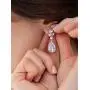 SWEETV Teardrop Wedding Bridal Jewelry Sets for Bridesmaids, Brides, Crystal Necklace Earrings Set for Women, Cubic Zirconia Wedding Prom Costume Jewelry Gifts SWEETV Teardrop Wedding Bridal Jewelry Sets for Bridesmaids, Brides, Crystal Necklace Earrings Set for Women, Cubic Zirconia Wedding Prom Costume Jewelry Gifts