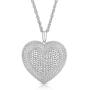 NATALIA DRAKE 2 Cttw Pave Diamond Necklace for Women (Color J / Clarity I3)