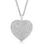 NATALIA DRAKE 2 Cttw Pave Diamond Necklace for Women (Color J / Clarity I3) NATALIA DRAKE 2 Cttw Pave Diamond Necklace for Women (Color J / Clarity I3)
