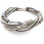 The Island Pearl Stainless Steel Piano Wire with Agate