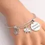 KUIYAI Hakuna Matata No Worries Macrame Bracelet Inspired Gift KUIYAI Hakuna Matata No Worries Macrame Bracelet Inspired Gift