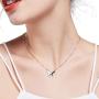 ALoveSoul 925 Sterling Silver Butterfly Necklace - Necklaces for Women Girls Minimalist Birthday Gift, Dainty Butterfly Jewelry Gifts for Women Personalized Jewelry