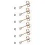 Udalyn 6-12 Pairs Tiny 2mm Stainless Steel Stud Earrings For Mens Womens CZ Round Ball Earrings Set