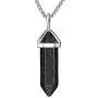 BEADNOVA Gemstone Crystal Necklace for Women Healing Stone Pendant Jewelry for Men Pendulum Divination Energy Healing Hexagonal Pendent (18 Inches Stainless Steel Chain) BEADNOVA Gemstone Crystal Necklace for Women Healing Stone Pendant Jewelry for Men Pendulum Divination Energy Healing Hexagonal Pendent (18 Inches Stainless Steel Chain)