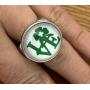 Four Leaf Clover St. Patricks Day Snap Jewelry fits 18-20mm Standard Ginger Style Charms Accessories My Prime Gifts