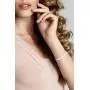 Miabella 925 Sterling Silver Italian 6-Strand Diamond-Cut 7mm Braided Herringbone Chain Bracelet for Women Teen Girls 6.5, 7.25, 8 Inch 925 Italy