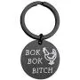 MAOFAED Funny Chicken Gift Chicken Lover Gift Chicken Keychain Crazy Rich Asians Inspired Keychain Gift for Friend