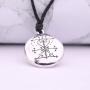 fishhook Wicca Maman Brigitte Voodoo Loa Veve Love Pendant Necklace Jewelry for Man and Women