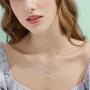 POTOPYY 925 Sterling Silver Animal Pendant Necklace Rabbit/Elephant/Penguin Jewelry Gifts for Women Mother