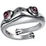 Allhola Silver Frog Ring for Women Girls,Open Adjustable Vintage Cute Animal Finger Rings Fashion Party Jewelry Gifts Allhola Silver Frog Ring for Women Girls,Open Adjustable Vintage Cute Animal Finger Rings Fashion Party Jewelry Gifts
