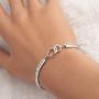 Zuo Bao Best Friend Jewelry Best Sister Gift Always My Sister Forever My Friend Bracelet Wedding Gifts for Sisters Ladies Honey
