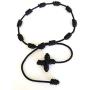 Lucky Charms USA Rosary Bracelet, Pulsera Decenario, Cross Bracelet Knotted with Woven Cross