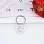 LLsuy Sobriety Gift Addiction Recovery Serenity Keychain But for The Grace of God Keychain AA Symbol Charm New Beginnings Jewelry