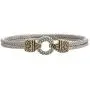 John Medeiros Lovely Antiqua Collection 7'' Pavè CZ Circle Bracelet Cubic Zirconia Made in America John Medeiros Lovely Antiqua Collection 7'' Pavè CZ Circle Bracelet Cubic Zirconia Made in America