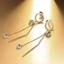 Sllaiss Aurora Linear Drop Earrings for Women with Swarovski Crystals 14K Gold Plated Dangle Earrings Fashion Jewelry Gifts Sllaiss Aurora Linear Drop Earrings for Women with Swarovski Crystals 14K Gold Plated Dangle Earrings Fashion Jewelry Gifts