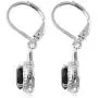 Shop LC 925 Sterling Silver Black Spinel Cubic Zirconia CZ Dangle Drop Earrings for Women Engagement Wedding Prom Jewelry Mothers Day Gifts