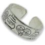 Handmade Tibetan Silver Adjustable Ring from Nepal