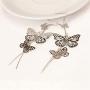 Butterfly Dangle Drop Earrings Multi Butterfly Animal Tassel Drop Long Earrings for Women Girls Fashion Jewelry