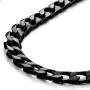 URBAN JEWELRY Powerful Mens Necklace Black 316L Stainless Steel Chain 18, 21, 23, 26 Inches (6mm) URBAN JEWELRY Powerful Mens Necklace Black 316L Stainless Steel Chain 18, 21, 23, 26 Inches (6mm)