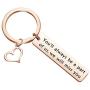 HOLLP Going Away Gift Key Chain Retirement Jewelry Coworker Gift Youll Always Be A Part of Us We Will Miss You Coworker Leaving Gifts