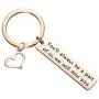 HOLLP Going Away Gift Key Chain Retirement Jewelry Coworker Gift Youll Always Be A Part of Us We Will Miss You Coworker Leaving Gifts