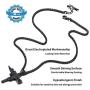 PROSTEEL Punk Rock Necklace,M16A4 Rifle Shape Pendant & Chain，Cool Men Jewelry,Gift for Him