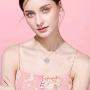 Samity Heart Necklace for Women I Love You for Always and Forever Necklace Jewelry for Girls Wife Daughter