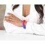 Fundraising For A Cause | Rainbow Chain Link Silicone Pride Bracelets - Adult Pride Wristbands - LGBTQ+ Bracelets for Women & Men