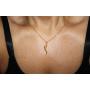 YANCHUN Lucky Italian Horn Necklace and Earrings Italian Jewelry Amulet Necklace for Women Men