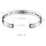 Unomor Bracelets for Women Mom Inspirational Gifts Cuff Bracelet Bangle Personalized Jewelry Birthday Gift for Her Stainless Steel Engraved with Gift Box Unomor Bracelets for Women Mom Inspirational Gifts Cuff Bracelet Bangle Personalized Jewelry Birthday Gift for Her Stainless Steel Engraved with Gift Box