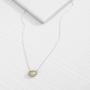 Silpada Dazzler Necklace with Crystal in Sterling Silver & Brass