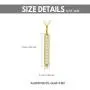 14K Solid Gold Bar Necklace for Women, 0.15 Carat (ctw) Natural Diamond Gold Tiny Stick Bar Pendant Necklace Jewelry for Her, Girls 16''-18'' (F, SI2-I1) 14K Solid Gold Bar Necklace for Women, 0.15 Carat (ctw) Natural Diamond Gold Tiny Stick Bar Pendant Necklace Jewelry for Her, Girls 16''-18'' (F, SI2-I1)
