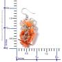 Shop LC Shell Beads Earrings Magnetic Clasp Bracelet Prom Jewellery Sets for Women Mothers Day Gifts 8'' (White,Red,Blue,Orange,Purple,Coral,Pink)
