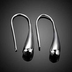 925 Sterliing Silver Earring Fashion Jewelry Teardrop/Water drop/Raindrop Dangle Earrings For Women Valentine Gifts