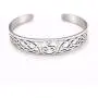 VASSAGO Nordic Viking Triskele Symbol Irish Trinity Celtic Knot Cuff Bracelet Stainless Steel Bangle Vintage Amulet Jewelry Gifts for Men Women Teens VASSAGO Nordic Viking Triskele Symbol Irish Trinity Celtic Knot Cuff Bracelet Stainless Steel Bangle Vintage Amulet Jewelry Gifts for Men Women Teens