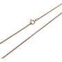 Sterling Silver 1mm Thin Cable Rolo Choker Size Chain Necklace for Pendants, 13” + 3”