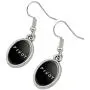 GRAPHICS & MORE Friends Pivot Novelty Dangling Drop Oval Charm Earrings GRAPHICS & MORE Friends Pivot Novelty Dangling Drop Oval Charm Earrings