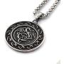 GUNGNEER Stainless Steel Triquetra Celtic Knot Dragon Pendant Necklace Keel Chain Power Protection Irish Jewelry