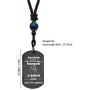 KTENME to Nephew Pendant Necklace Aunt Love Inspirational Dog Tag Neck Lace Christmas Birthday Long Distance Gift