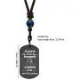 KTENME to Nephew Pendant Necklace Aunt Love Inspirational Dog Tag Neck Lace Christmas Birthday Long Distance Gift
