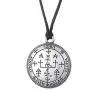 Sigil of Archangel Uriel Pendant Necklace,Talisman Amulet Gothic Jewelry Unisex (rope) Sigil of Archangel Uriel Pendant Necklace,Talisman Amulet Gothic Jewelry Unisex (rope)