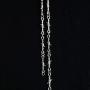 KESOCORAY Punk Gothic Thorns Stainless Steel Barbed Wire Chain Necklace Bracelet Silver Jewelry for Men Women