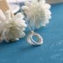 ALoveSoul 60th Birthday Gifts for Women - 925 Sterling Silver Six Circle intertwined Necklace for Her, 6 Decade Jewelry 60 Years Old 1961 Birthday Gifts